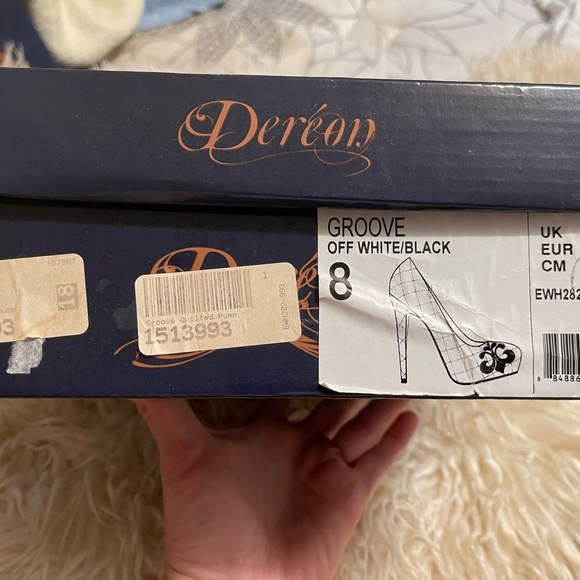 Dereon “Groove” heels. Sz8 offwhite (cream) colour - Picture 3 of 16